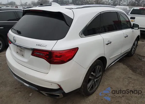 2018 Acura Mdx Advance Package z USA, uszkodzony, nr VIN 5J8YD3H81JL005261
